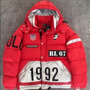 Ralph Lauren 1992 Winter Stadium Down Coat Limited